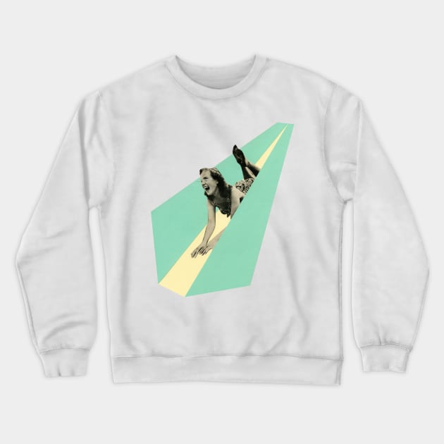 Slide Crewneck Sweatshirt by Cassia